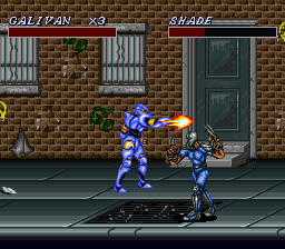 Cosmo Police Galivan II - Arrow of Justice (Japan) background