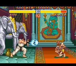 Street Fighter II - The World Warrior (Europe) background