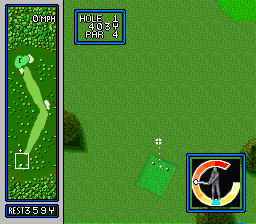 HAL's Hole in One Golf (Europe) background