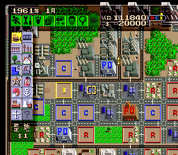 SimCity (Japan) background