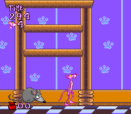 Pink Panther in Pink Goes to Hollywood (Europe) background
