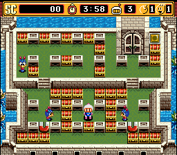 Super Bomberman 2 - Caravan Event Ban (Japan) background