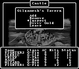 Wizardry V - Heart of the Maelstrom (USA) background
