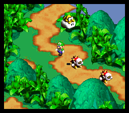 Super Luigi RPG Star Powered background
