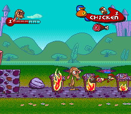 Ren & Stimpy Show, The - Buckeroos! (USA) background