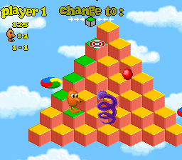 Q-bert 3 (USA) background