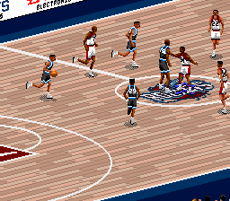 NBA Live '96 (Europe) background