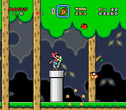 Super Mario Bros 4 Super Mario World Prototype Edition v 5.0 - Mario + Luigi background