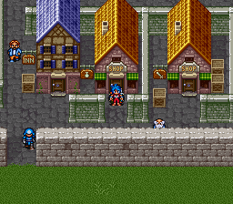 Breath of Fire II - Shimei no Ko (Japan) background