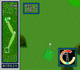 HAL's Hole in One Golf (USA) background