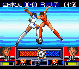 Captain Tsubasa J - The Way to World Youth (Japan) background