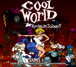 Cool World (Europe) background