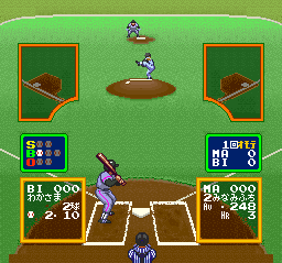 Ultra Baseball Jitsumei Ban (Japan) background