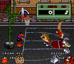 Looney Tunes Basketball (Europe) background