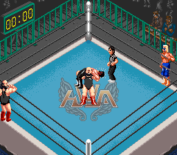 Super Fire Pro Wrestling Special (Japan) background