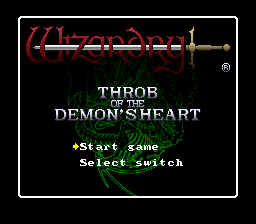 Wizardry Gaiden IV - Taima no Kodou (Japan) background