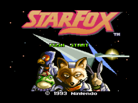 Star Fox (USA) background