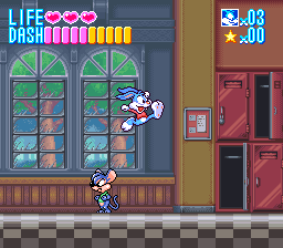 Tiny Toon Adventures - Buster Busts Loose! (Spain) background