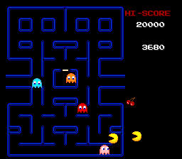 Pac-Man (Europe) background