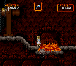 Super Ghouls'n Ghosts Maiden Patch Plus background