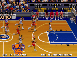 Tecmo Super NBA Basketball (Japan) (Rev A) background