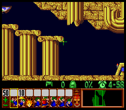 Lemmings (USA) background