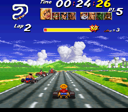 Street Racer (Japan) background