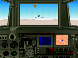 Super Battletank - War in the Gulf (USA) background
