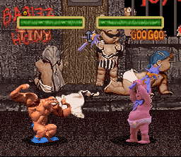 Clay Fighter 2 - Judgment Clay (USA) background