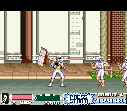 Mighty Morphin Power Rangers - The Movie (Europe) background