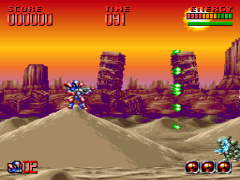 Super Turrican 2 (USA) (Beta2) background