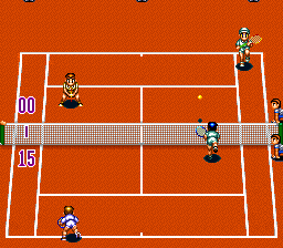Super Final Match Tennis (Japan) background