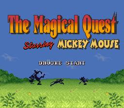 Magical Quest Starring Mickey Mouse, The (Germany) background