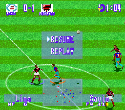 Superstar Soccer 2 - Ronaldinho 97 background