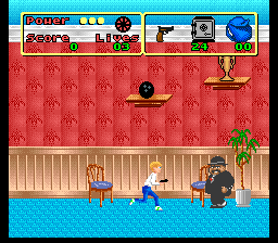 Home Alone (Europe) background