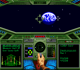 Wing Commander - The Secret Missions (Europe) (Beta) background