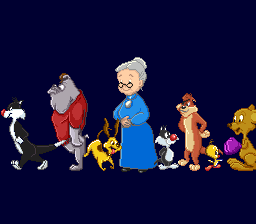 Sylvester and Tweety (USA) (Proto) background