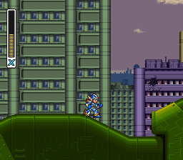 Mega Man X2 - 4th Armor Hack background