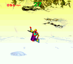 Winter Extreme Skiing and Snowboarding (USA) background