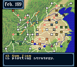 Romance of the Three Kingdoms III - Dragon of Destiny (USA) background