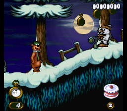 Yogi Bear's Cartoon Capers (Europe) background