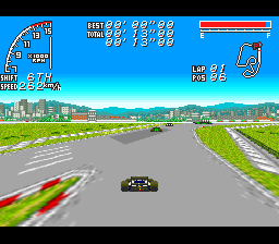 Nakajima Satoru Kanshuu F-1 Hero '94 (Japan) background