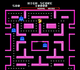Ms. Pac-Man (USA) background