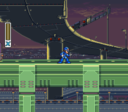 Mega Man X - New Order background