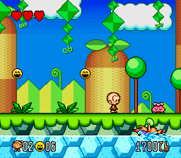 Super Genjin 2 (Japan) background