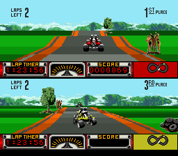 Road Riot 4WD (USA) (Beta) background