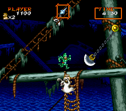 Super Ghouls'n Ghosts (USA) background