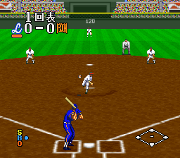 Super 3D Baseball (Japan) background