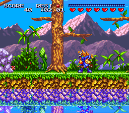 Sparkster (Japan) background