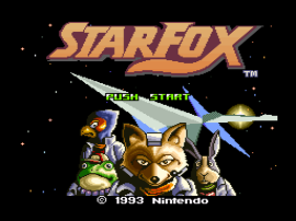 Star Fox (USA) (Rev B) background